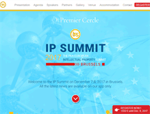 Tablet Screenshot of ipsummit.info